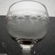 9 verres à vin guillochés déb. XXème