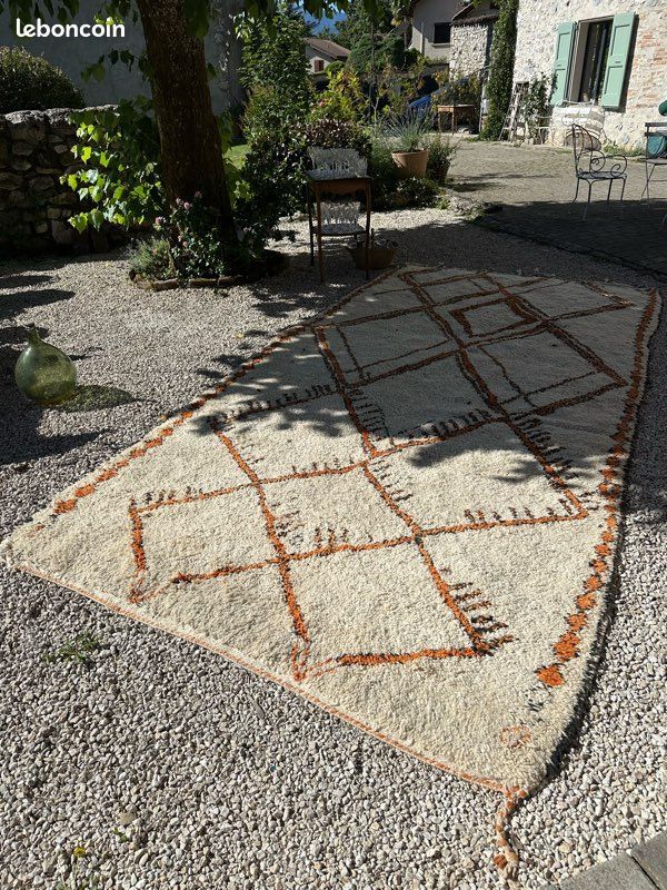 Authentique Tapis berbère Béni Ouarain