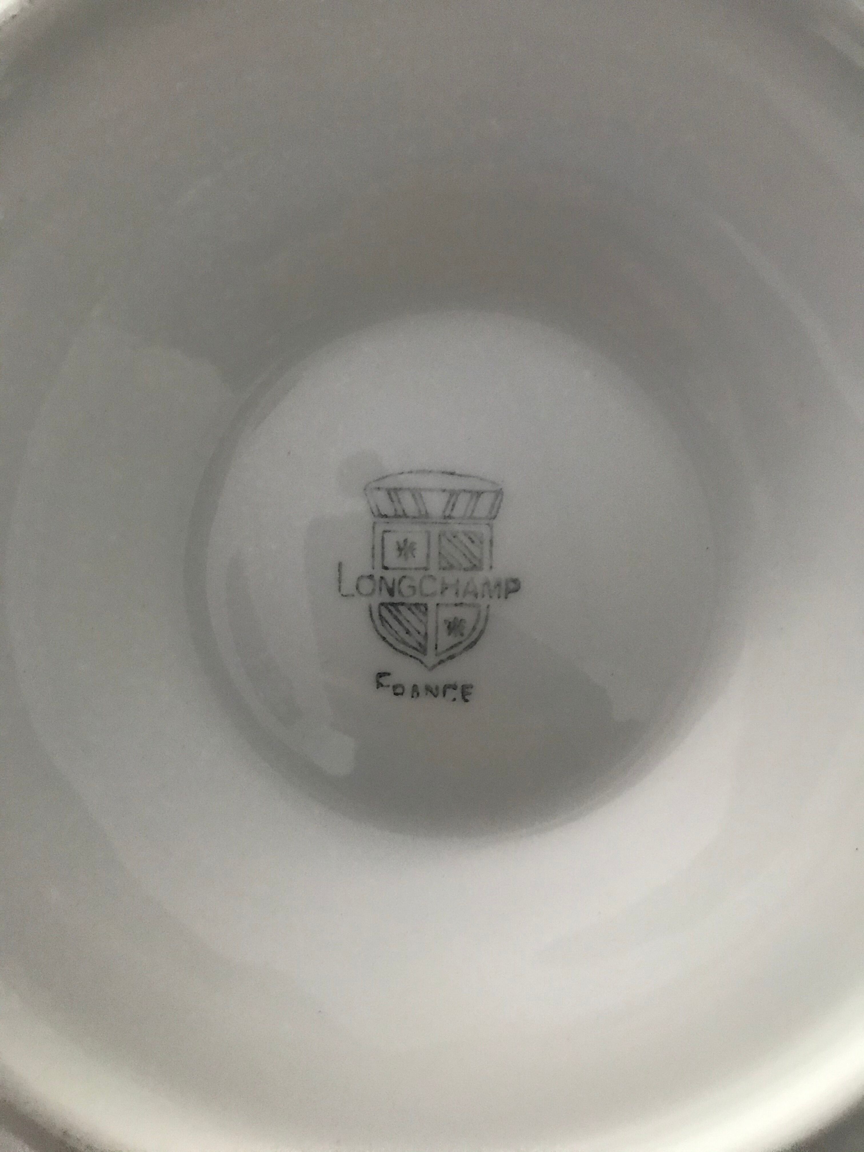 Longchamp's barbotine oyster plate