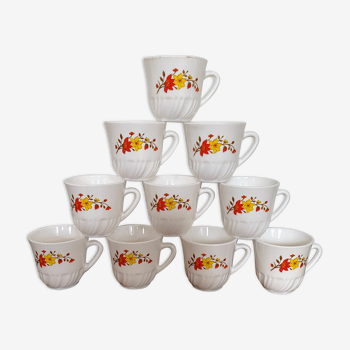 Set de 10 tasses à café Arcopal