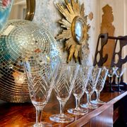 Lot de 6 verres à vin verrerie de Doyen