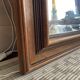 Vintage beveled wooden mirror 120x92