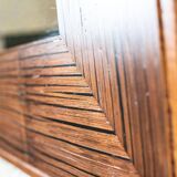 Antique Mirror in Exotic Wood, 1890s