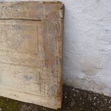 Wooden door old patina