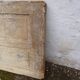 Wooden door old patina