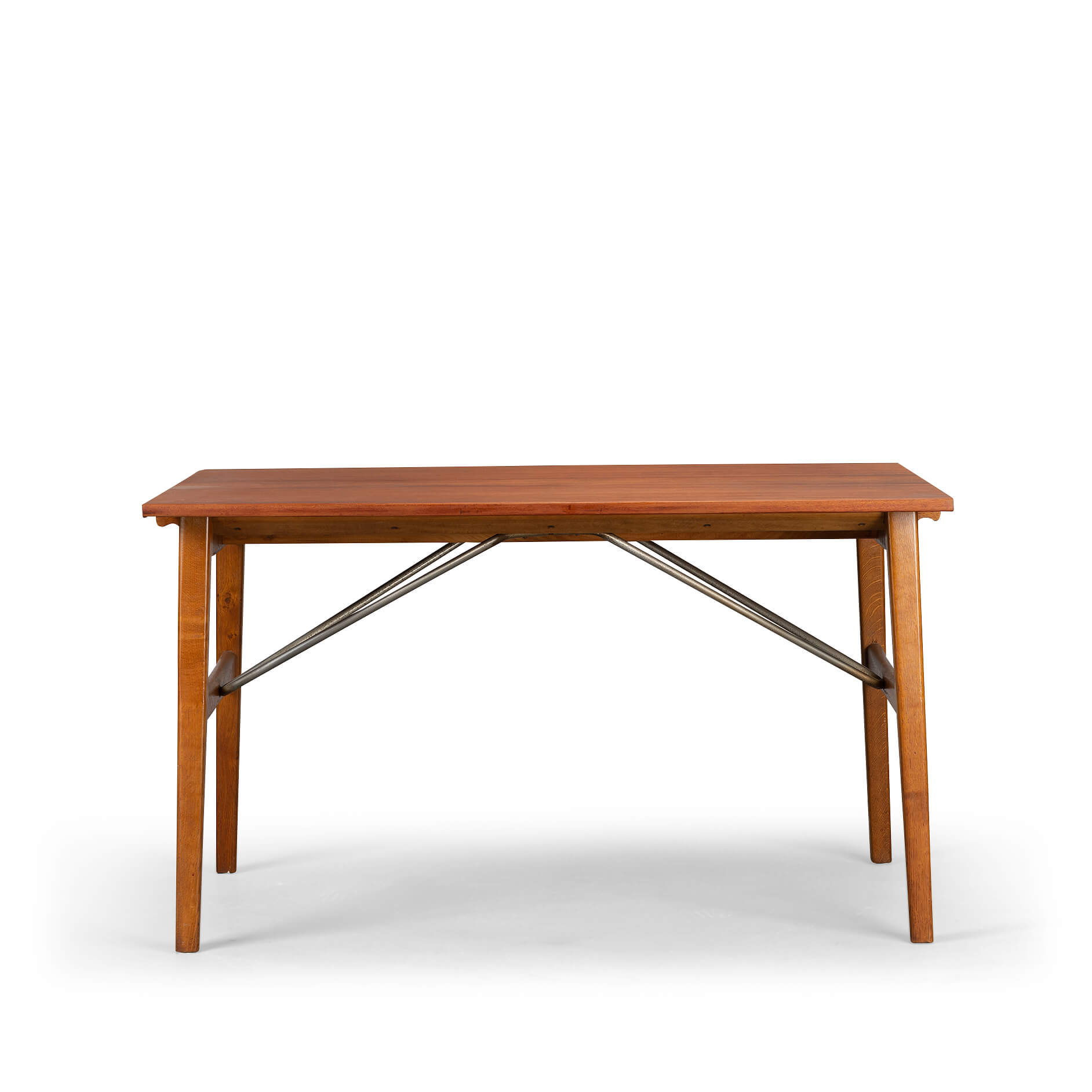 Danish design freestanding teak desk, 1960s