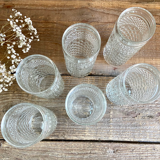 Set of 6 vintage glasses