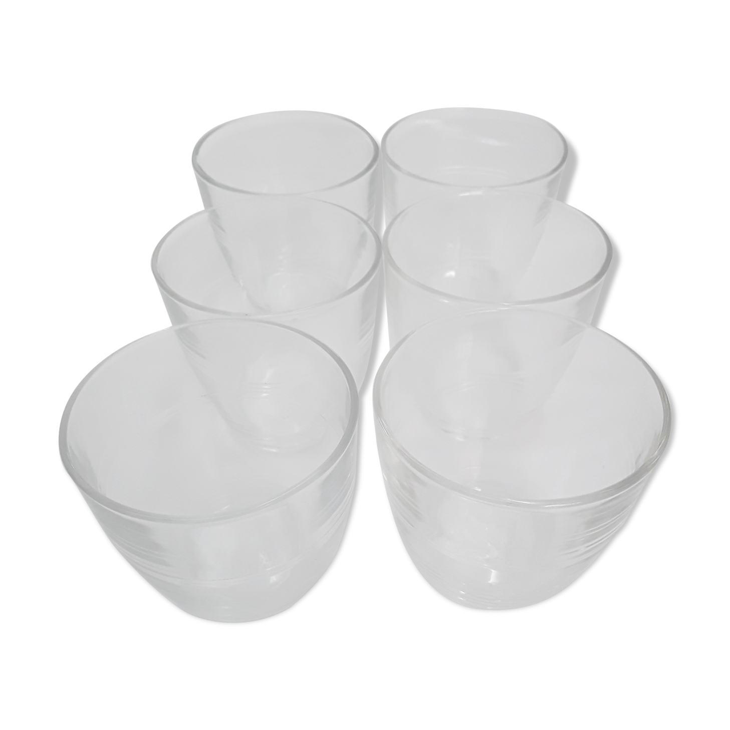Lot de 6 verres à eau duralex