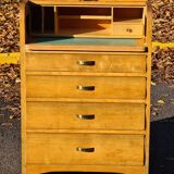 Secretary chest of drawers art deco style secretary