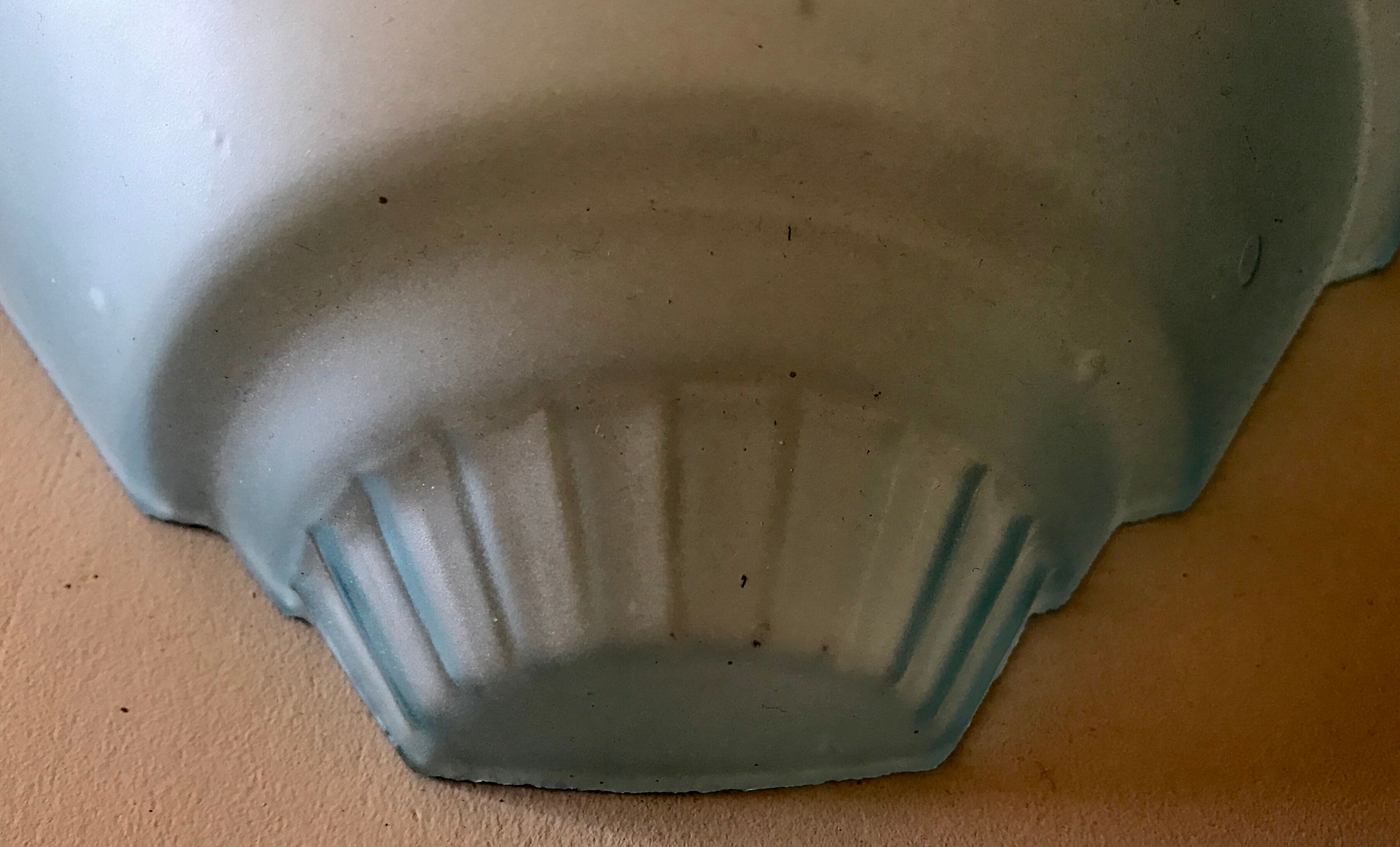 Pair of art deco appliques