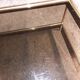 Vintage 80's brass coffee table, glass tops