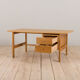 Danish Oak Model 156 Writing Desk by Hans J. Wegner for Getama, 1970s