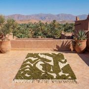 Tapis marocain traditionnel laine pure 3x2 m