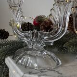 Vintage glass chandeliers