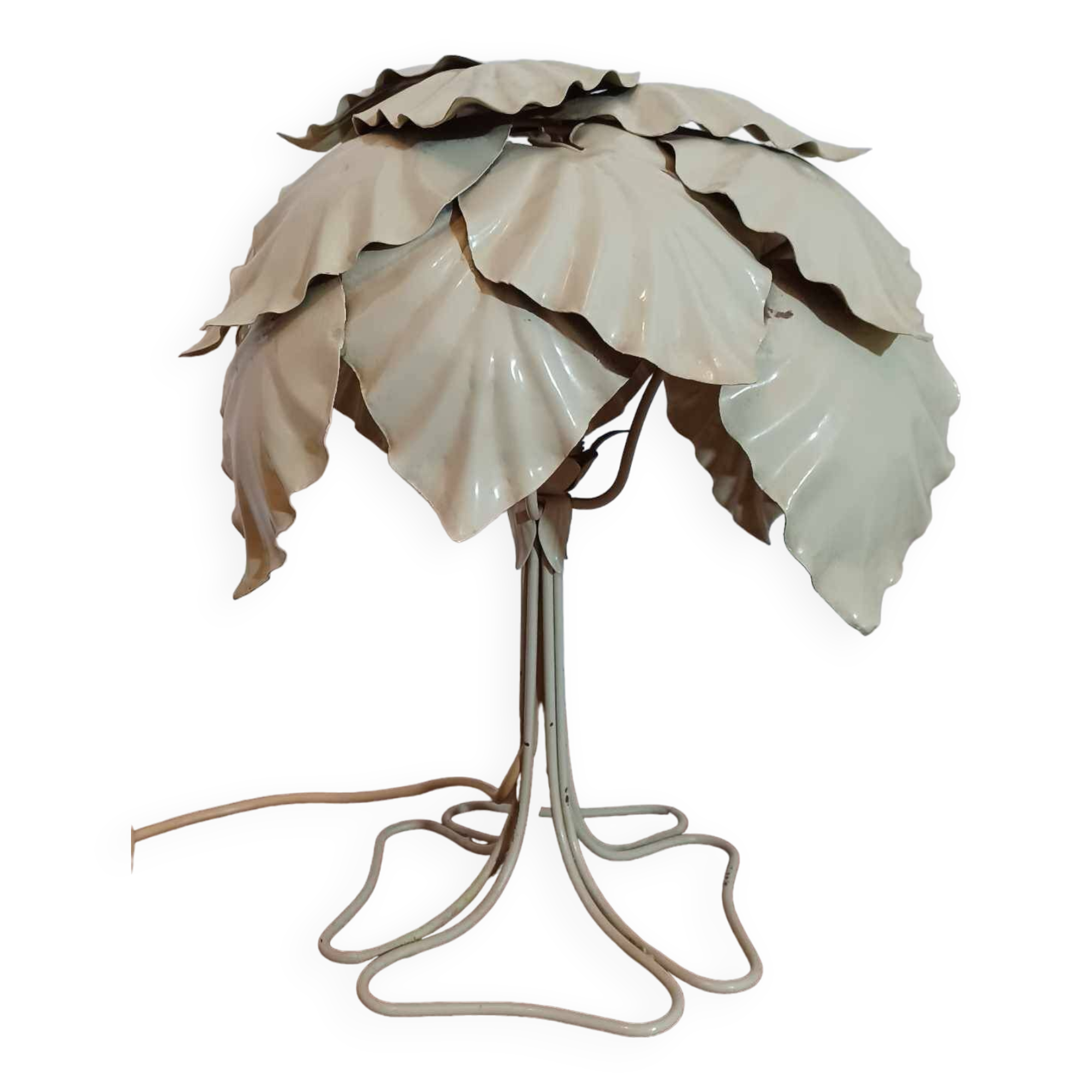 Lampe vintage Hollywood Regency 1960