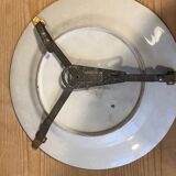 Hand-painted porcelain plate Asia