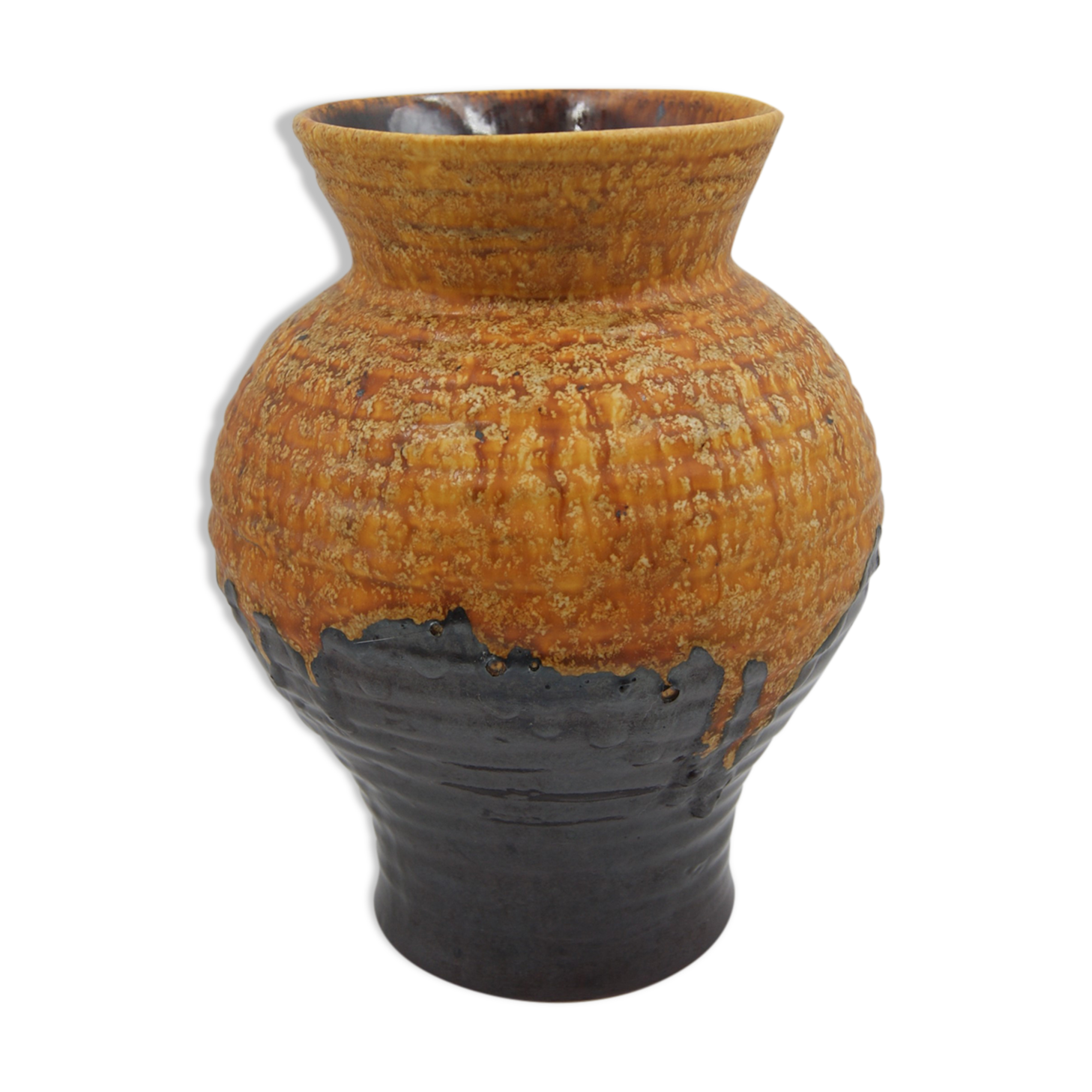 Vintage Fat Lava Germany ceramic vase