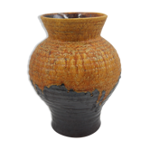 Vase céramique Fat Lava Germany vintage