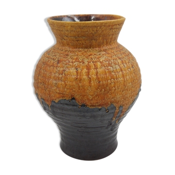 Vintage Fat Lava Germany ceramic vase