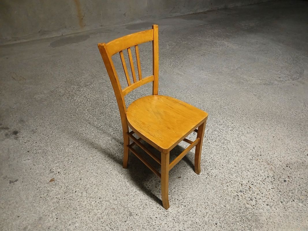 Bureau année 60 + Chaise bistro Luterna
