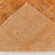 Tapis Vintage Orange Ocre Patiné, Style Bohème Chic