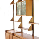 Wall unit, 3 Modules, System 'Libra' by Karl Edvard Korseth for Aandal Mobler, Norway 1960's