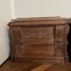 Pair of richly carved oak chests / coffers – Neo-Renaissance