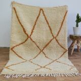 Handmade Moroccan Berber carpet 175 x 117 cm