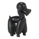 Charming Poodle Figurine Sculpture by Leopold Anzengruber, Austria, 1950s