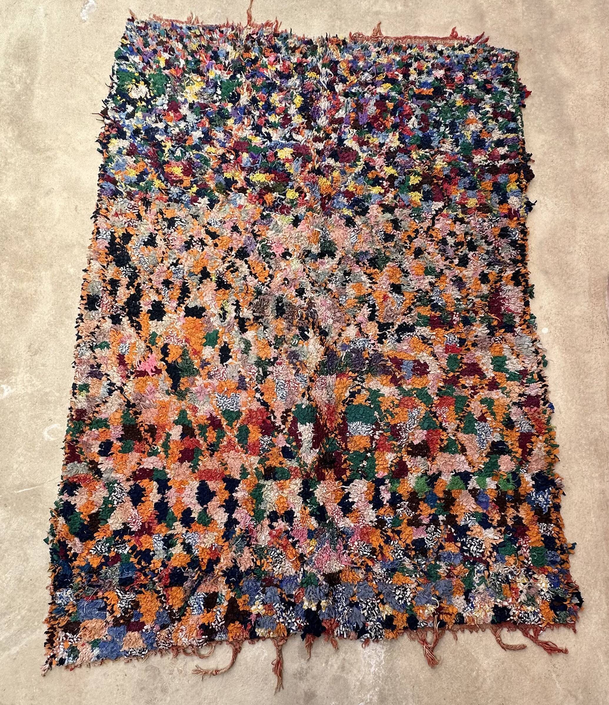 Boucherouite carpet - 170 x 240 cm