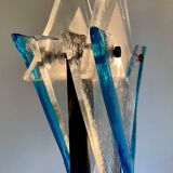 Post-Modern Floor Lamp att. to Mazzega, Italy, 1980s