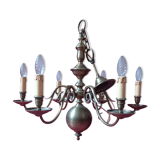 Dutch chandelier gold metal
