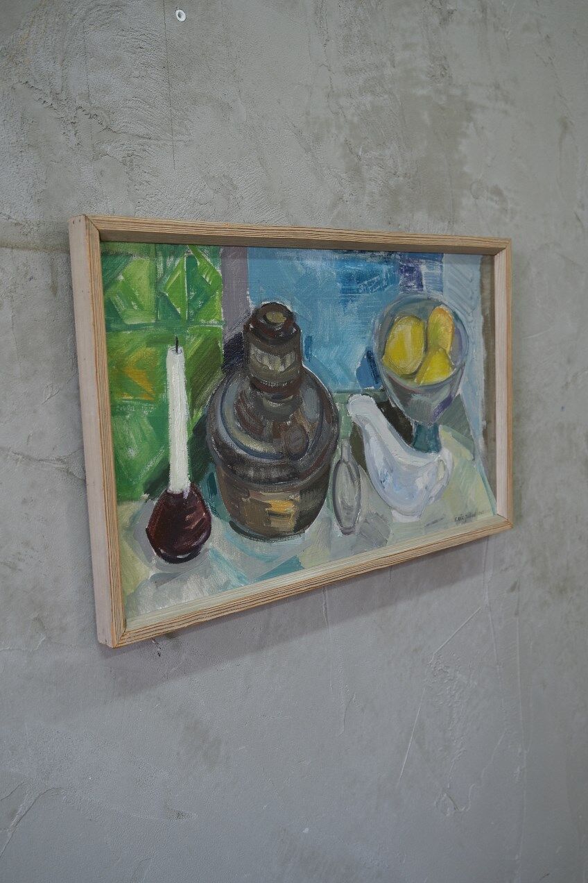 Eric Julius Svensson (1920-1995), Swedish Modern Painting, 1962, Oil on Canvas