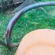 4 vintage school chairs Mullca by Jacques Hitier bleu