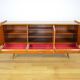 Vintage Mahogany Compass Leg Sideboard 1960