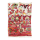 Vintage Moroccan Boujad rug in wool / handmade in Morocco