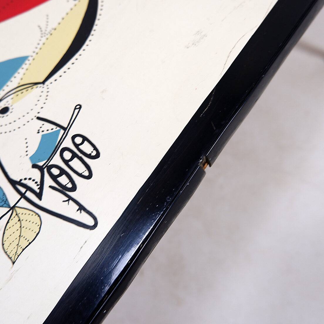 Mid-Century "Lady of Hearts" coffee table - 1950s