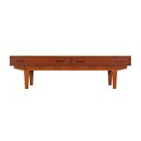Lowboard en teck, design danois, années 1960, production : Danemark