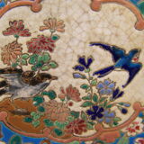 Longwy enamel tile