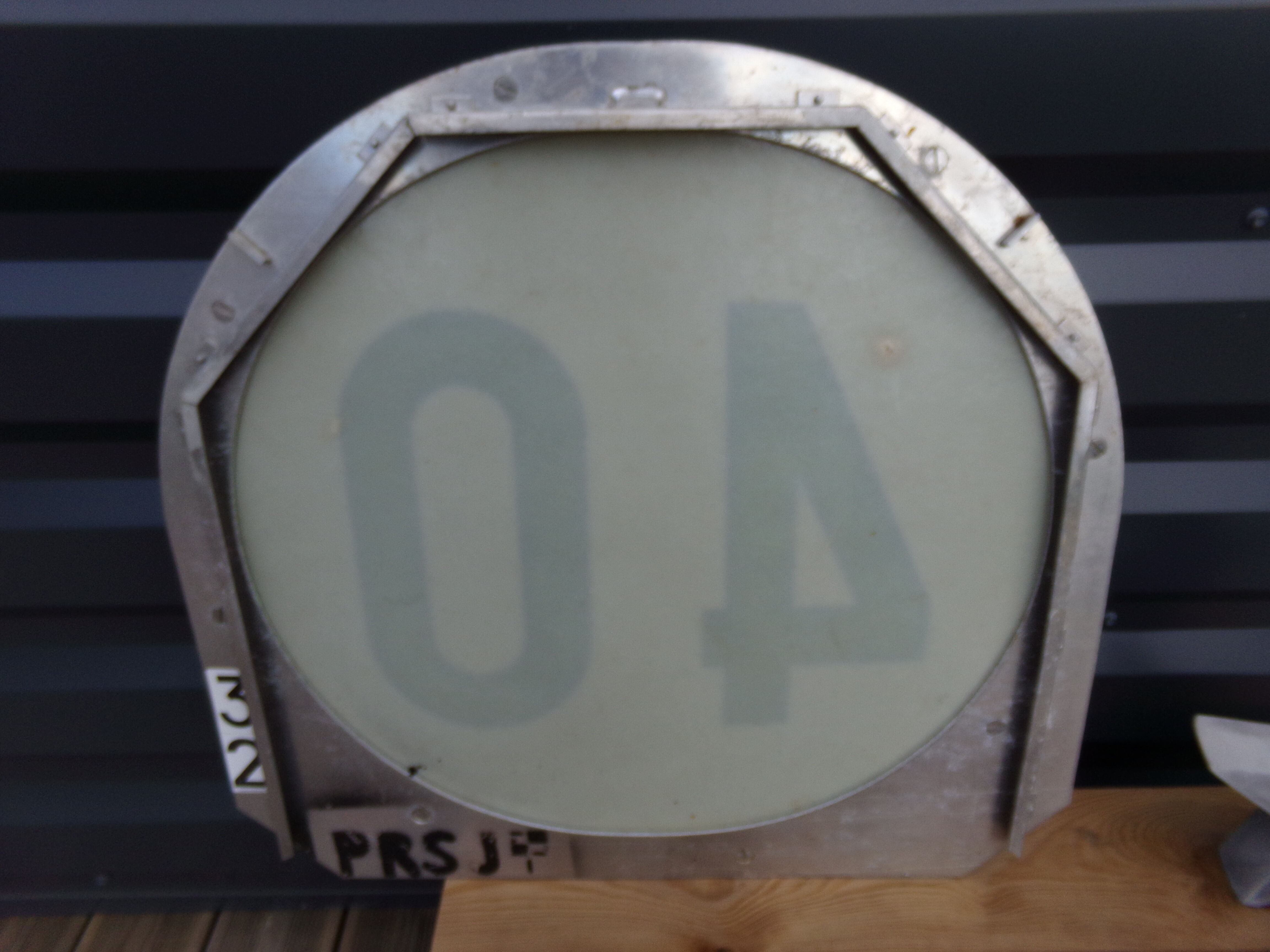 Industrial decorative limitation plate