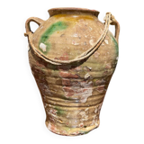 Terracotta pot jar