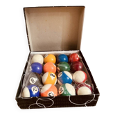 Authentic mini billiard balls