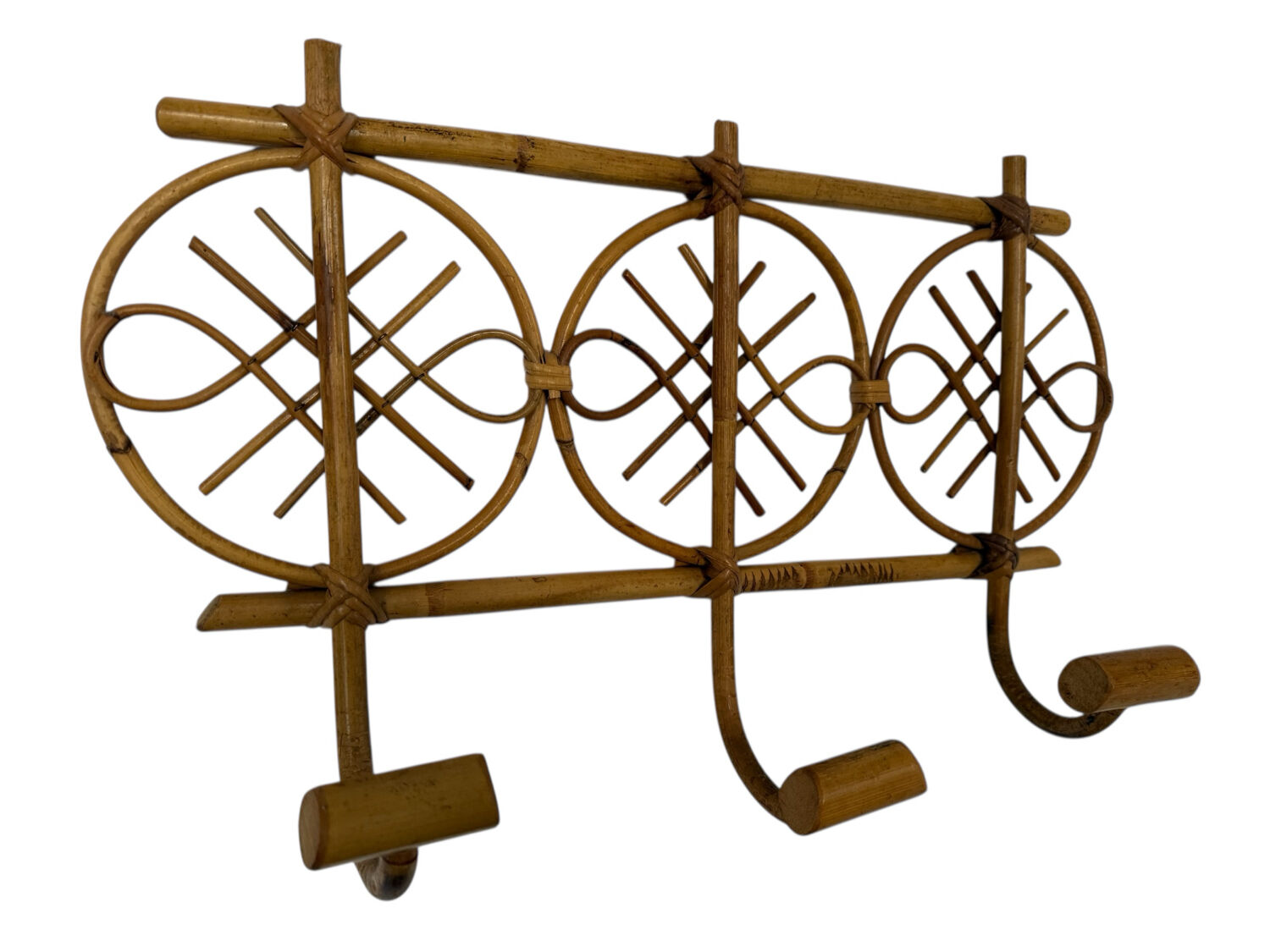 Coat rack in the style of Olaf Von Bohor from the 1960s Italy.