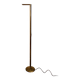 Lampada da terra alogena in ottone Italia Anni '70