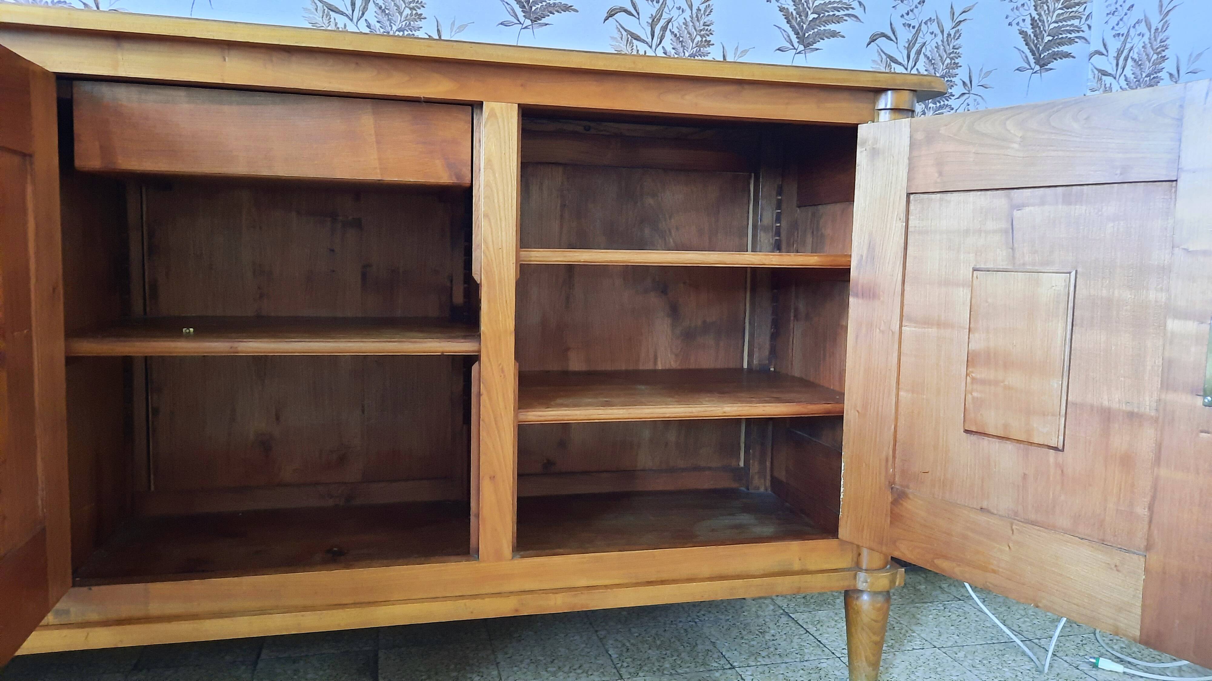 Cherry wood sideboard, 1950s
