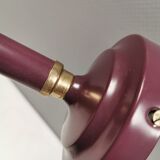 Wall lamp from Swedish Belid 1990s, in a beautiful aubergine purple colour.