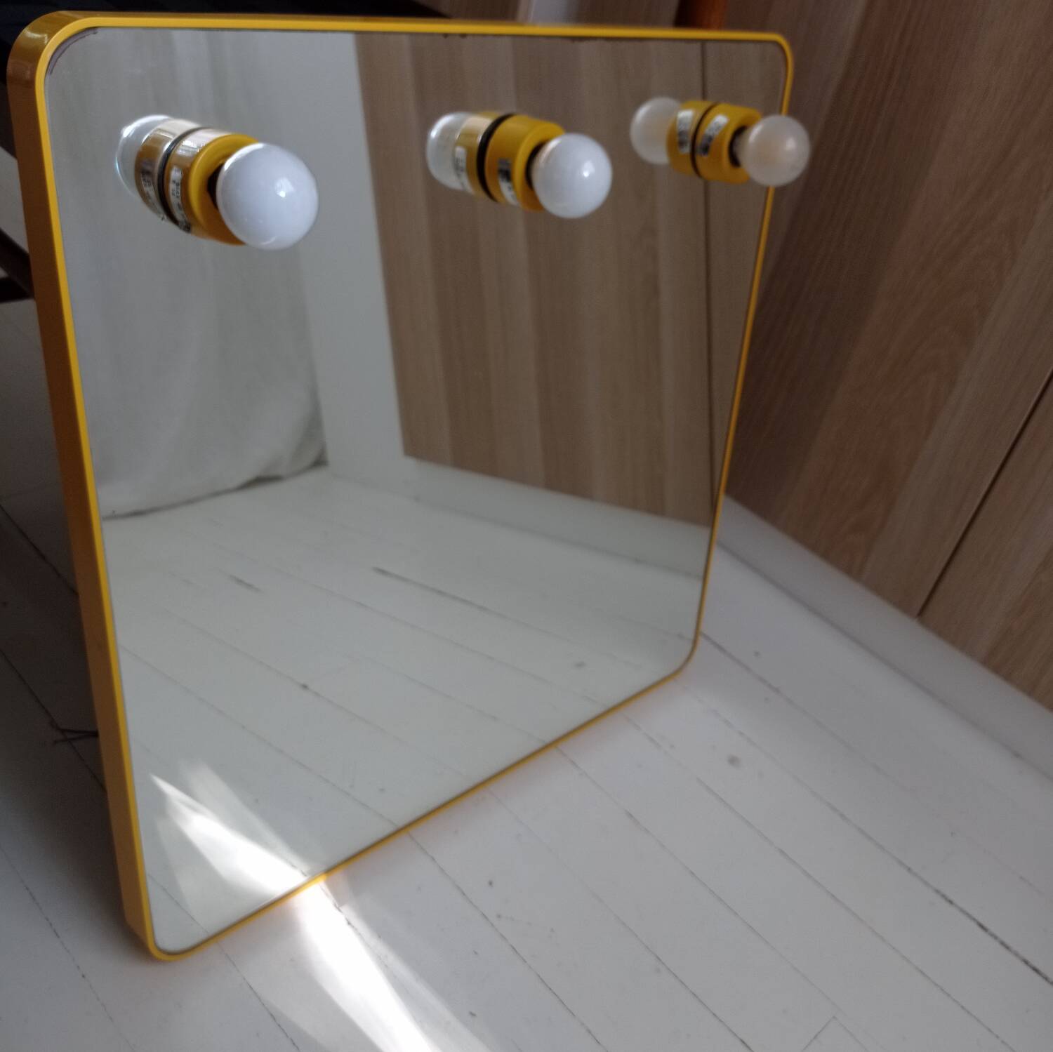 Vintage “Gedy” illuminated mirror
