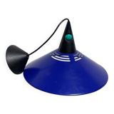 Postmodern blue metal pendant light Glossy