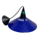 Postmodern blue metal pendant light Glossy