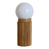 Lampe de table en roseau crayon moderne